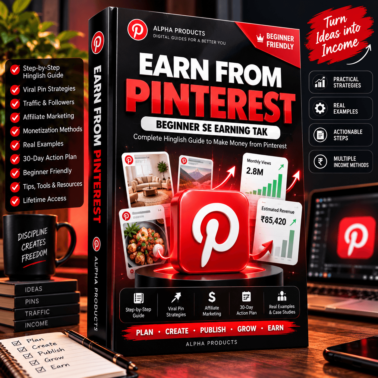 Earn From Pinterest – Beginner Se Earning Tak