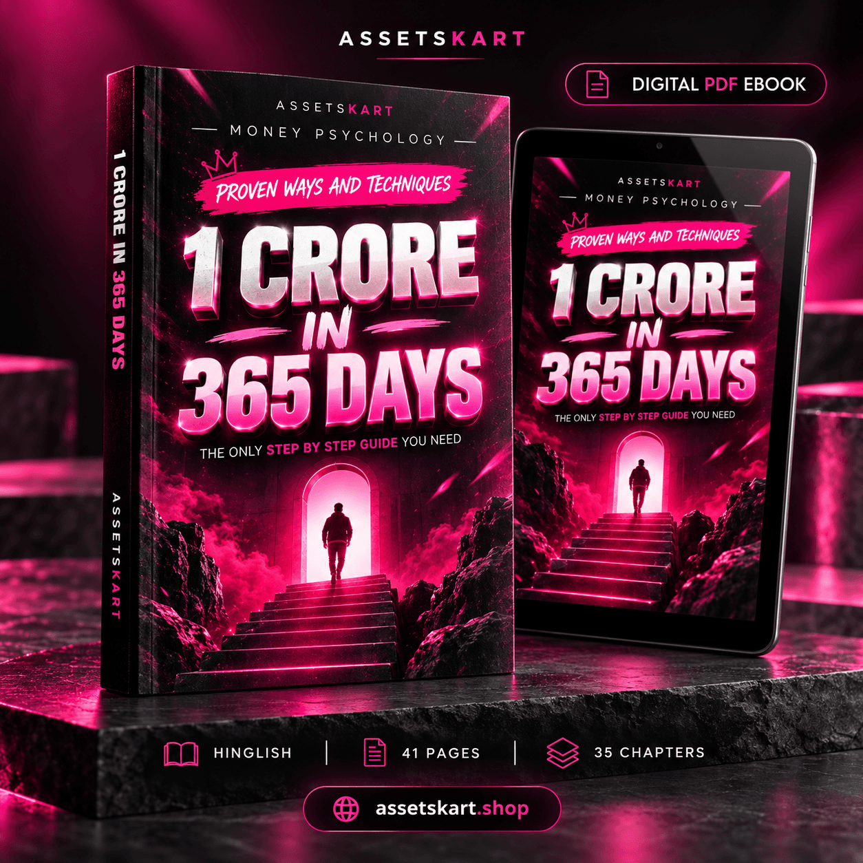 1 Crore in 365 Days – Hinglish Online Earning eBook
